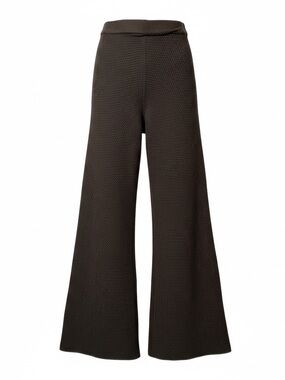 NWT Uncharted Threads XL 17-20”Waist Wide-Leg Knit Pants in Dark Brown